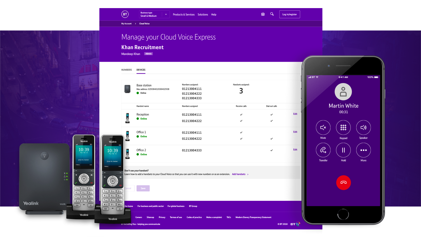 BT Cloud Voice project